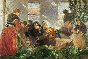 Anna Ancher for kongebesoget Germany oil painting artist